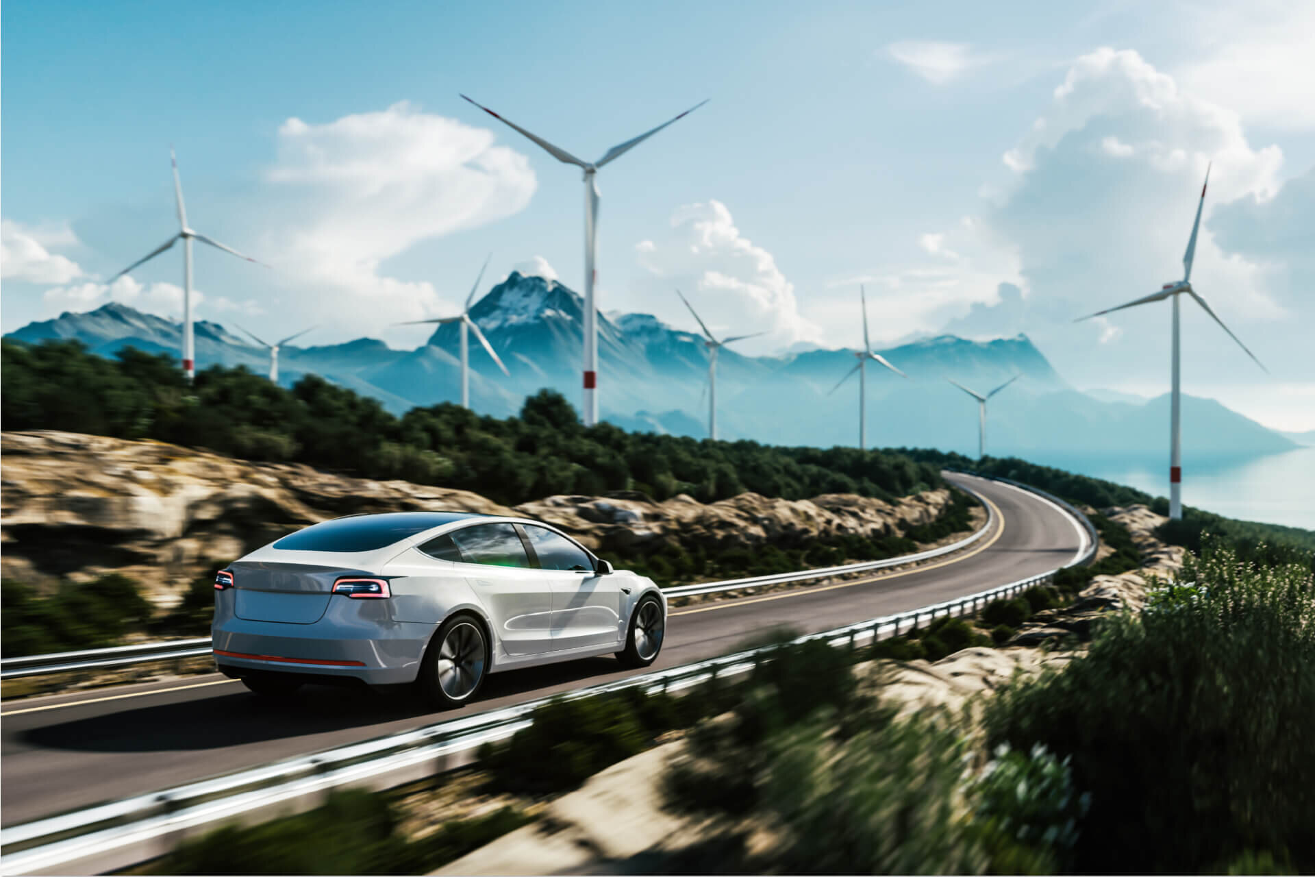 Zentrale Bauteile für Grüne Technologien Automotive