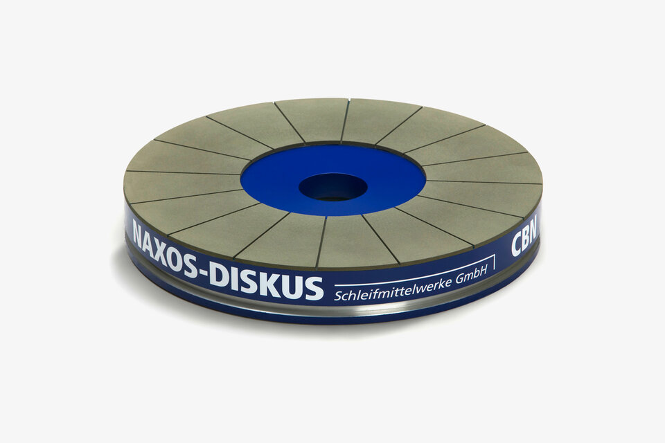 CBN-Schleifkörper von Naxos Diskus CBN-Schleifkörper von Naxos Diskus